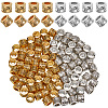100Pcs 2 Colors Tibetan Style European Beads TIBEB-SP0001-01-1