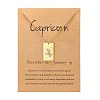 Twelve Constellations Pendants Necklaces LS-PW-WG2D875-05-1