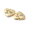 Brass Micro Pave Cubic Zirconia Pendants KK-H460-45G-2