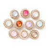 Handmade Resin Indonesia Round Beads IPDL-P005-02KCG-M-1