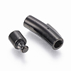 304 Stainless Steel Bayonet Clasps LS-STAS-F131-25B-2