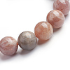 Natural Sunstone Stretch Bracelets BJEW-E373-10mm-04-2