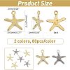 2 Styles Tibetan Style Alloy Pendants TIBEP-CA0001-05-2