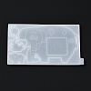 DIY Elephant Photo Frame & Grass Decoration Silicone Molds DIY-I099-56-4
