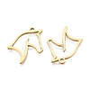 Ion Plating(IP) 201 Stainless Steel Pendants STAS-T063-167G-2