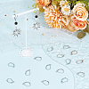 80Pcs 304 Stainless Steel Leverback Earring Findings STAS-BBC0004-10P-4