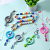 9Pcs Ring Food Grade Eco-Friendly Silicone Focal Beads JX895F-4