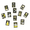12Pcs Tarot Card Enamel Pins JEWB-CJZ0001-01G-8
