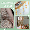 1 Yard Glass Beaded Tassel Ribbon OCOR-BC0007-52A-6