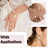 200Pcs Transparent ABS Plastic Pendants PALLOY-CJ00120-7