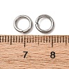 Tarnish Resistant 304 Stainless Steel Open Jump Rings STAS-E067-08-7mm-2