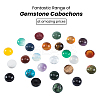 Natural & Synthetic Gemstone Cabochons G-PH0034-41-WH-4