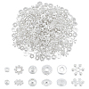 360Pcs 6 Styles Alloy Spacer Beads FIND-UN0007-01S-1