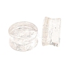 Natural Quartz Crystal Ear Plugs Gauges G-I359-12D-1