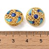 Rack Plating Brass Beads KK-P276-31G-3