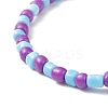 Glass Seed Beads Beaded Bracelets Sets BJEW-JB09073-3