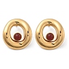 304 Stainless Steel Stud Earrings STAS-Z112-12G-02-4