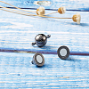Round Brass Magnetic Clasp KK-TA0007-44B-4