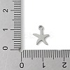 304 Stainless Steel Pendants STAS-E501-06P-3