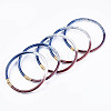 PVC Plastic Buddhist Bangle Sets BJEW-T008-13-2