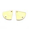 Brass Links Connectors KK-J279-39G-NR-2