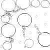 5Pcs 304 Stainless Steel Open Back Bezel Pendants STAS-TAD0001-01C-2