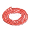 Electroplate Opaque Glass Beads Strands EGLA-A035-P3mm-A34-2