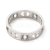 201 Stainless Steel Finger Rings for Women LS-RJEW-M013-01P-1-2