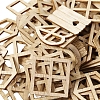Wood Crafts Slices Miniature Ornaments PW-WG3C06A-01-2