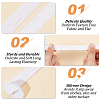 4.5M Flat Nylon Non-Slip Elastic Cord OCOR-WH0078-221A-4