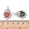 Alloy Enamel Pendants FIND-L023-04P-3