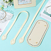 2Pcs Imitation Leather Bag Handles DIY-BBC0002-79B-3