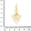 Brass Micro Pave Cubic Zirconia Pendants KK-S510-09G-3