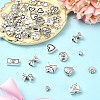 45Pcs 15 Styles Tibetan Style Alloy Beads FIND-YW0006-27-6