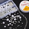 461Pcs Round Beads Kit for DIY Bracelet Making DIY-YW0004-45S-7