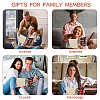 1 Set Wooden 2-Ring Loose Leaf Binder Postcard Phote Album Cover DIY-SD0001-02G-5