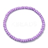 6Pcs 6 Color Glass Seed Beaded Stretch Bracelets Set BJEW-JB09509-2
