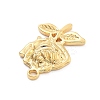 304 Stainless Steel Pendants STAS-R155-044G-2
