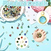 40Pcs 304 Stainless Steel Glass Charms STAS-YW0002-99-4