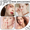 5Pcs 3 Styles DIY Acrylic Rhinestone Stickers DIY-GF0010-46-5