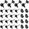 20Pcs 304 Stainless Steel Ball Post Stud Earring Findings STAS-SC0006-53-1
