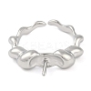 Brass Cuff Finger Ring Settings KK-L219-15C-P-2