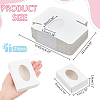 Rectangle Folding Paper Storage Boxes CON-WH0106-01B-01-2