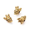 Tibetan Style Alloy Beads PALLOY-F257-04AG-1