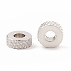 Non-Tarnish 201 Stainless Steel Spacer Beads STAS-A057-25D-P-3