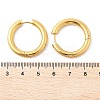 202 Stainless Steel Huggie Hoop Earrings EJEW-O087-08M-G-2