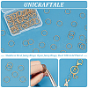 100Pcs 304 Stainless Steel Open Jump Rings STAS-UN0055-24-5