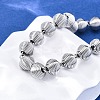 304 Stainless Steel Link Chain Bracelets for Women Men BJEW-R018-13P-2