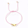 Imitation Pearl Charm Bracelets SI5748-8-1