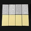 Waterproof PVC Self-Adhesive Sealing Stickers DIY-I050-02-1